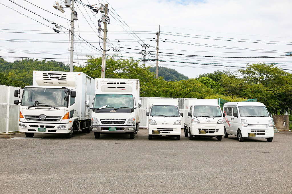 トラック　中距離　四国